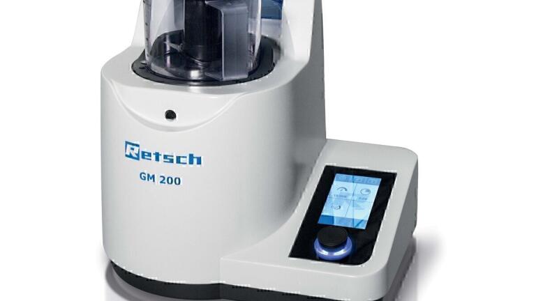 Perfect Homogenisation of Food Samples with the New Knife Mill GRINDOMIX GM 200