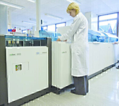 Serum Work Area Offers Access to Faster Testing