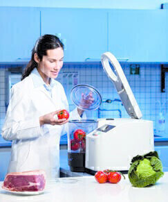 Perfect Homogenisation of Food Samples