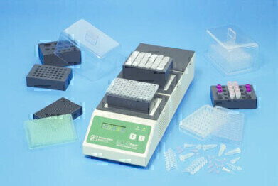 Compact Chilling/Heating Dry Bath for use with Robotic Systems