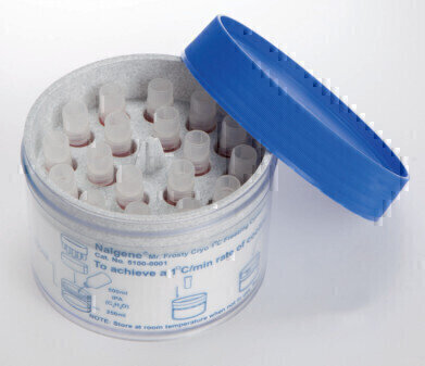 Freezing Containers Now Accommodate Larger Tube Sizes