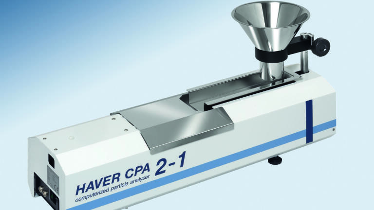 Computerised Particle Analysis (CPA) for fine sample materials
