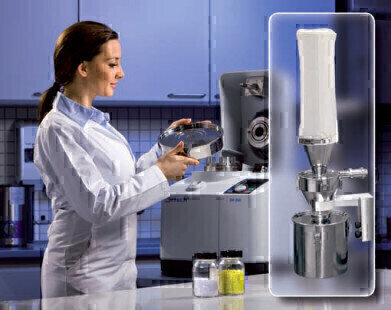 Versatile Ultra Centrifugal Mill with New Cyclone