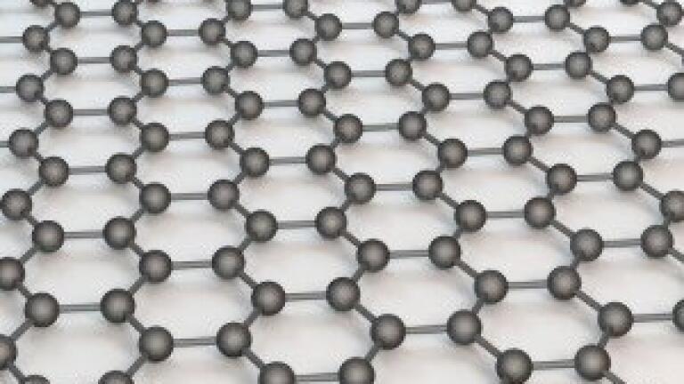 Graphene sheets used to study liquids