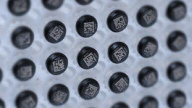 Laser Etched 2D Coded Storage Tubes