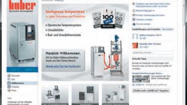Huber Kältemaschinenbau now on Facebook