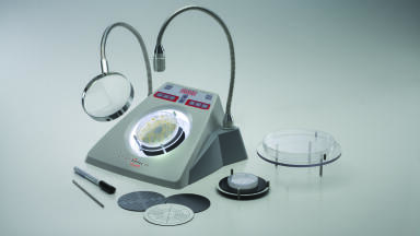 Manual Colony Counter Facilitates Counting of Petri Dishes