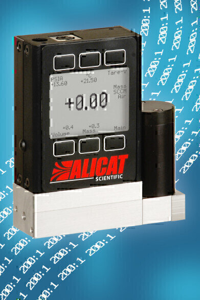 Mass Flow Meters and Controllers with 200:1 Turndown Ratio Offered as Standard