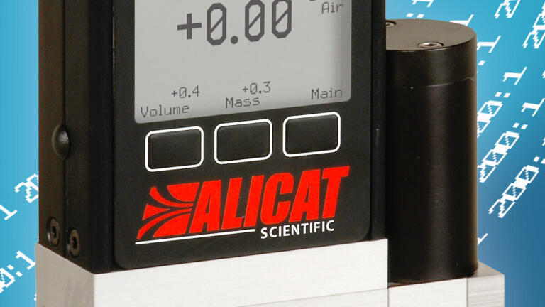 Mass Flow Meters and Controllers with 200:1 Turndown Ratio Offered as Standard