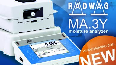 Moisture Analyser Provides Intuitive Drying Process