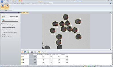 Particle Counting and Analysis App Offers Automatic Particle Detection and Sizing