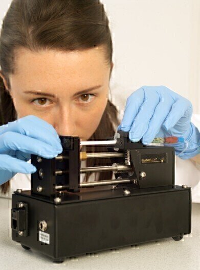 Syringe Pump Capabilities Added to Nanoparticle Characterisation Systems