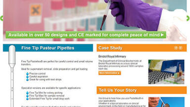 New Dedicated Transfer Pipettes Website