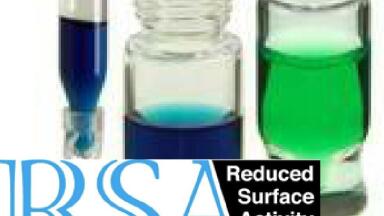 RSA Glass – Reduced Surface Activity Glass Vials