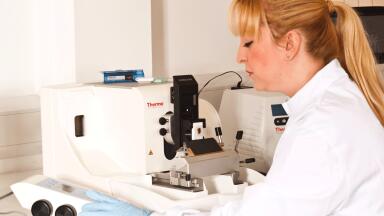 Keep paraffin blocks as cold as ice