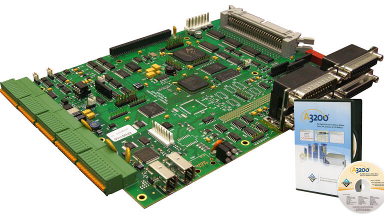 Motion Control Software and OEM Control Board Interface with all Servo and Stepper Motor Technologies