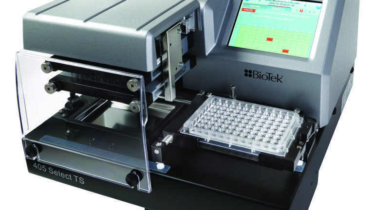 Patented Technology Automatically Checks Microplate Washer Performance