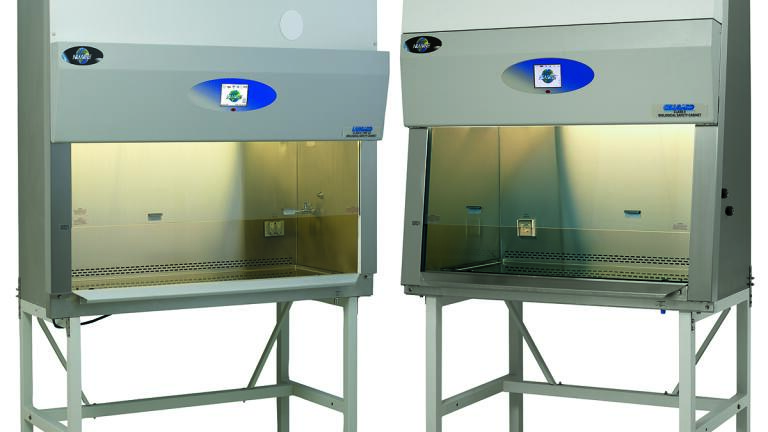 NuAire’s LabGard ES and CellGard ES with a 10% sloped window