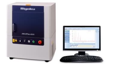 New 5th generation Rigaku MiniFlex benchtop X-ray diffractometer (XRD)