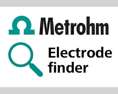 Now available on your iOS (Apple) device: the Metrohm Electrode Finder App
