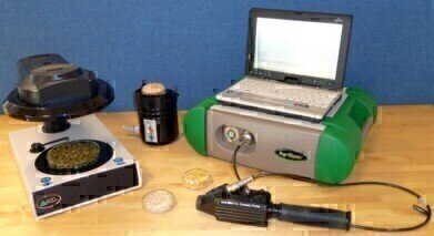 Report on Portable NIR Spectrometer use to measure the Nitrogen Content in Grain
