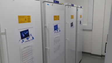 Freezers used for Biodiversity Bank Project