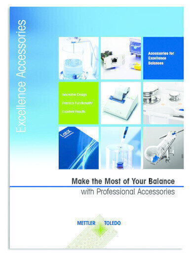 Excellence Balance Accessories for enhanced weighing
