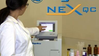 Low Cost Elemental Analyser with Touchscreen Interface