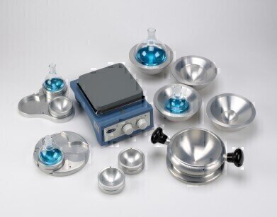 New Heating Blocks ensure safe heating for Round Bottom Flasks
