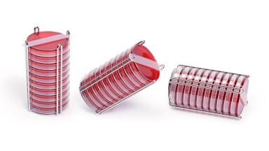 New 10-Plate Petri Dish Racks and Coloured Tags