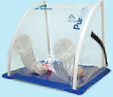 Portable and Cost Effective Flexible Film Isolator
