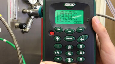 Nitrous Oxide Leak detected by Portable G200