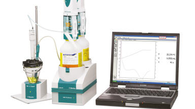 New Application Note: Determination of weak bases in nonaqueous media by catalysed endpoint thermometric titrimetry (CETT)