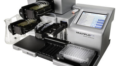 Microplate Dispenser Combines Bulk Dispensing and Washing for Automated Workflows
