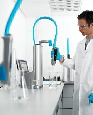 Pure and Ultrapure Laboratory Water from a Single System