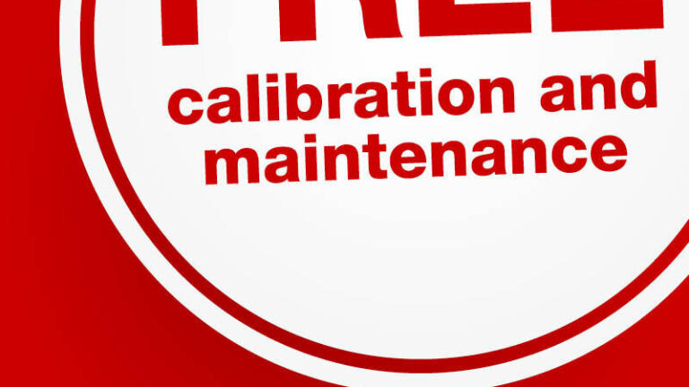 Free calibration and maintenance for Petrotest customers
