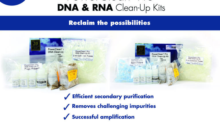 Streamline your DNA/RNA clean up with PowerClean Pro
