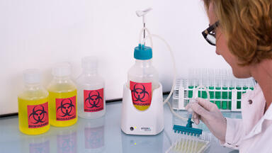 Increasing the Safety of Biological Liquid Waste Disposal