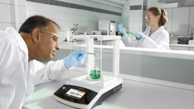 New Sartorius lab balance redefines the meaning of easy for standard lab applications