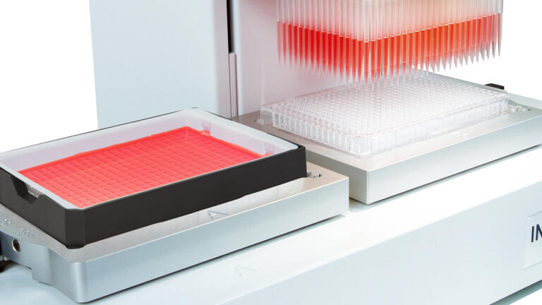   384-Well Reagent Reservoirs Offer Maximum Liquid Recovery 