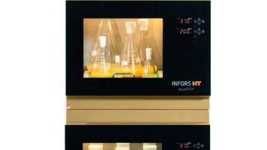 New Incubator Shaker provides Maximum Performance in Minimum Space