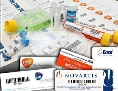 NEW! CILS-8100S Ultra Solvent Resistant, Computer Printable Laboratory Labels
