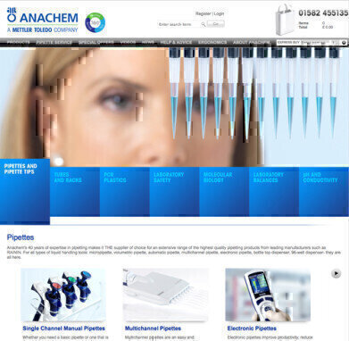 All New One-Stop Pipetting Shop from Anachem Ltd
