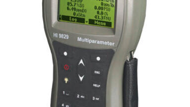Portable Multiparameter Meter for measuring pH, DO, ORP, Turbidity and more