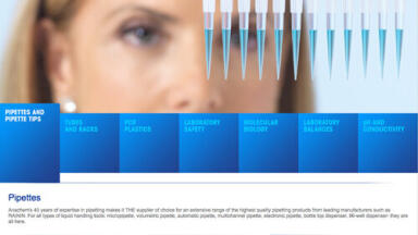 Simple Online Ordering with Anachem's  New One-Stop Pipetting Shop