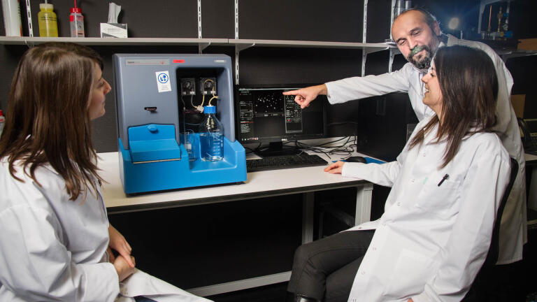 EVA Researchers use Nanoparticle Tracking Analysis for Toxicology Studies 