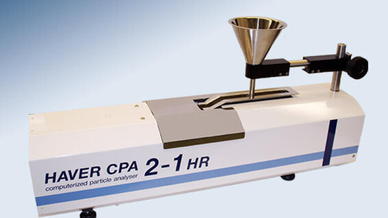 Third Generation Computerised Particle Analyser