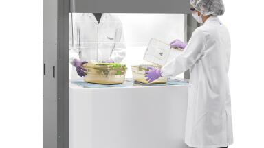 New Ergonomic Transfer Cabinet for Scientific Testing Developed