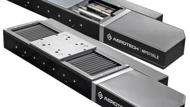 High Performance Linear Positioning Stage with Low-Expansion Glass-Scale Encoder and Precision Ball-Screw Drive 