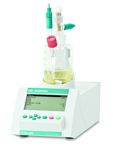 Coulometry to go- 899 coulometer determines water content wherever you want
